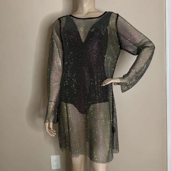 H&M Bling Sparking Mesh Dress - Picture 7 of 17